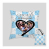 CUSCINO TIFOSO BIANCO-CELESTE