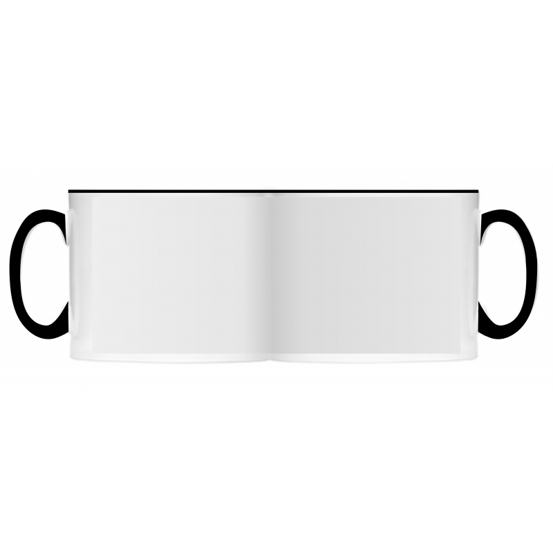 TAZZA IN CERAMICA CON MANICO E INTERNO COLORATO